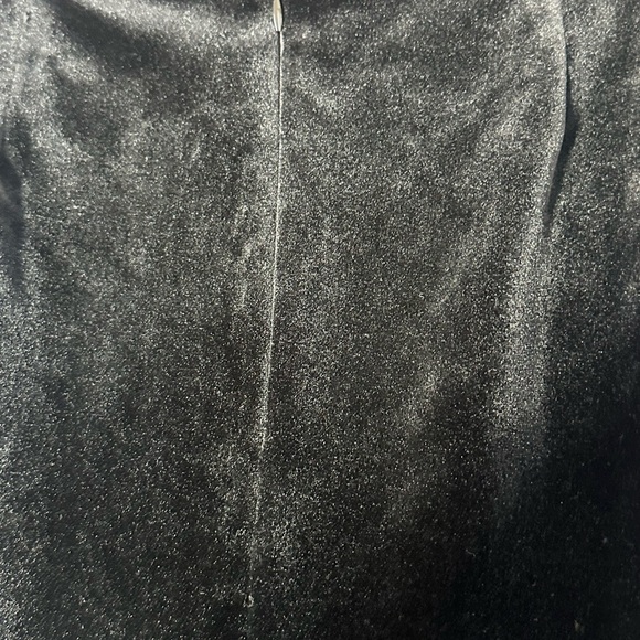 Topshop Crushed Velvet Skirt - Picture 4 of 6